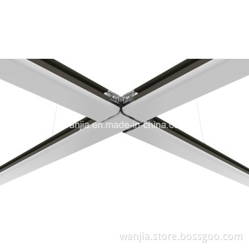 Suspending or Surface Mounting Free Connecting Office Linear Lighting